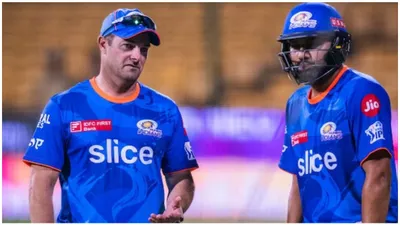 ipl 2024  mark boucher awkwardly skips question about rohit sharma during press conference