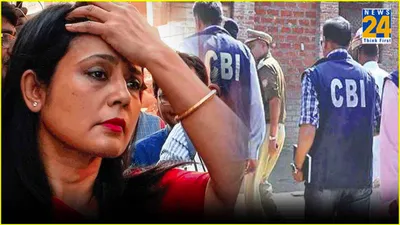 cbi raids mahua moitra s residence in cash for query case