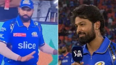 watch  rohit sharma asks wankhede crowd to stop booing hardik pandya