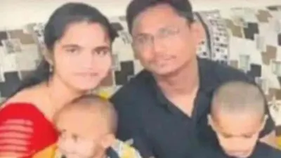 hyderabad physiotherapist murders wife and toddler daughters to be with girlfriend  a mistake leads to arrest