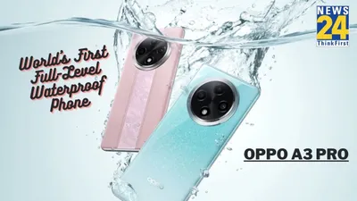 oppo a3 pro 5g  world’s first ‘full level waterproof’ phone with 5000mah battery