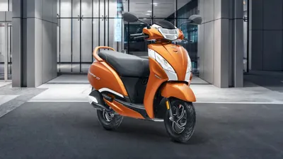 tvs scooter boasts 50  kmpl mileage and provides 33 liter under seat storage at sub 85k price
