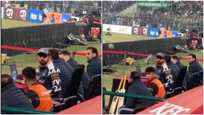 watch  babar azam gets furious with fans  mocked by psl crowd