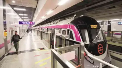 delhi metro s magenta line to be  unmanned  by end of june