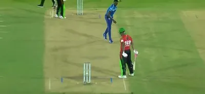 cpl 2024  six and done  hetmyer s powerful response to rcb bowler s taunt