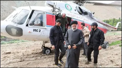 iranian president s helicopter crashes  search efforts escalate with 40 teams