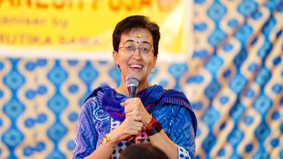 who is atishi  facts to know about oxfod educated delhi politician