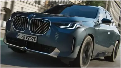 bmw ix3 image leaked before debut  get to know about the all new design