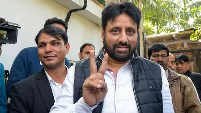another shock to kejriwal  ed arrests mla amanatullah khan in money laundering case