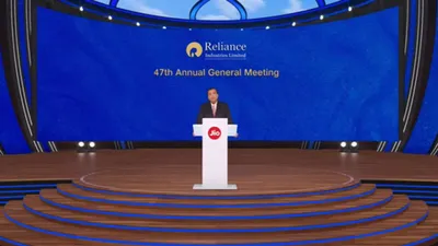 mukesh ambani praises pm modi s third term  outlines vision for india s economic future at reliance agm