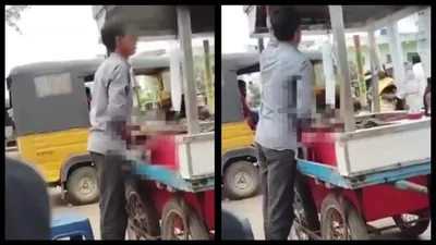 shocking  ice cream vendor caught mixing semen in falooda in telangana s warangal