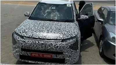 new look unveiled  kia carens facelift caught on camera