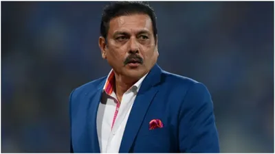 ravi shastri hits back at england s michael vaughan for india t20 world cup remark