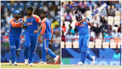 rohit sharma inspires india to t20 world cup semis with 24 run win vs australia