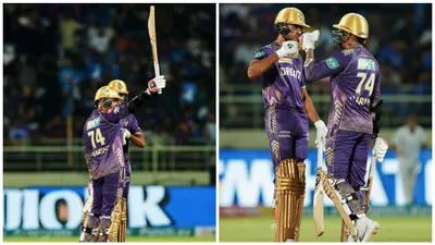 ipl 2024  sunil narine powers kkr to 4th highest powerplay score in ipl history