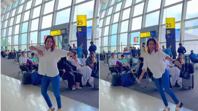  spare public places   netizens react to influencer s dance video at airport