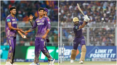 ipl 2024  kkr regain 2nd spot with thrilling win against royal challengers bengaluru