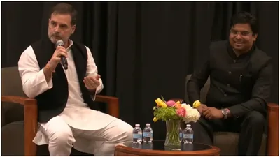 bharat jodo yatra changed me and politics in india  rahul gandhi at texas university event in us