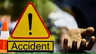 tragic accident in rajasthan  overloaded van flips  killing two and injuring 27 students