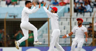 on this day  afghanistan beat bangladesh for the first time in tests