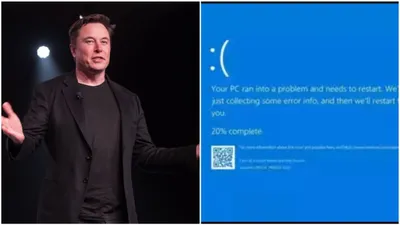 elon musk teases microsoft during global outage with  macrohard  quip