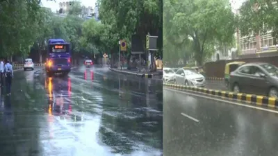 weather forecast  delhi ncr to witness light rain today  predicts imd
