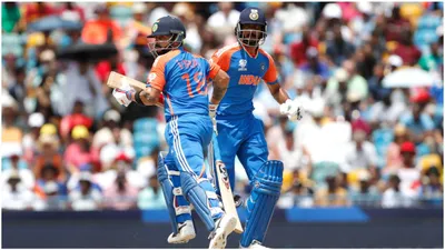 ind vs sa final  virat kohli guides india to 176 7 against the proteas in barbados