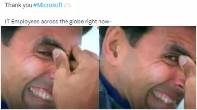 global microsoft outage sparks hilarious memes on x  prepare to laugh out loud 