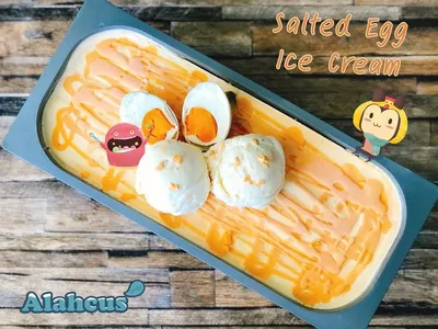 the new dish on the block  salted egg ice cream wins internet s approval