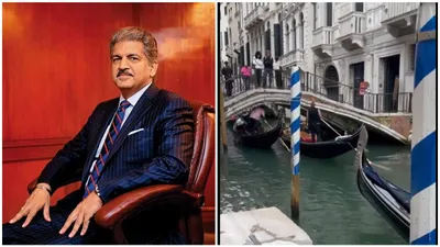  mumbai style traffic jam  in venice  anand mahindra’s humorous take goes viral   watch