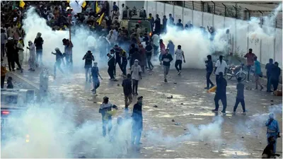 clashes erupt in karachi as protests over hezbollah leader nasrallah s death turn violent