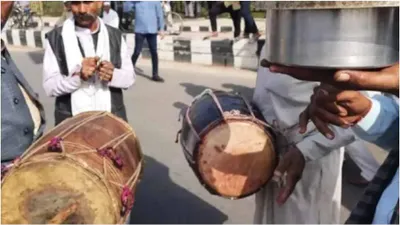 dalit man misses to play dhol at temple due to illness  know what villagers did next 