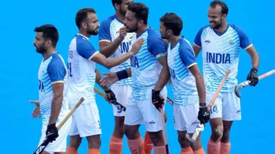 paris olympics 2024  india edges out great britain to secure semifinal spot in men’s hockey