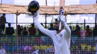 duleep trophy 2024  who is pratham singh  railways opener who has proved age is just a number with maiden ton