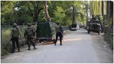 j amp k encounter  security forces engage in fierce gunfight with terrorists in poonch