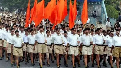 government employees can now join rss activities  congress slams move  claims ‘bureaucracy can wear knickers’