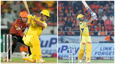 ipl 2024  chennai super kings post 166 run target for srh