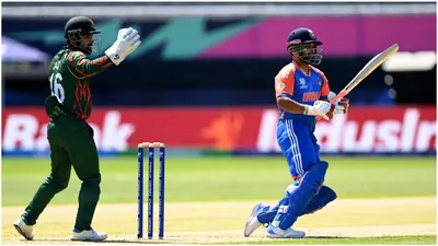 ind vs ban  rishabh pant shines as team india post 182 5 against bangladesh