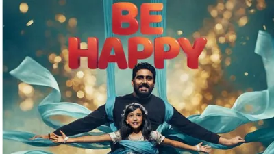 be happy  abhishek bachchan turns into a dancer in this movie about father daughter bond   see first poster