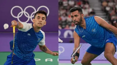 first time in history  indian athletes lakshya sen and hs prannoy to face off at paris olympics