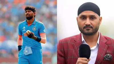  he will be a different hardik      harbhajan singh optimistic about hardik pandya s form for t20 world cup