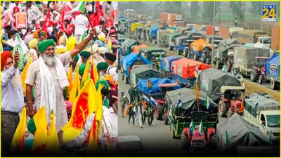 30k farmers  800 trucks  buses  private vehicles to reach delhi to attend kisan mazdoor mahapanchayat