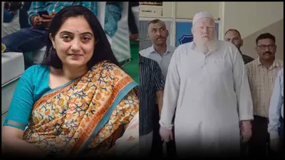 cleric arrested in surat for conspiracy to kill nupur sharma  bjp mla