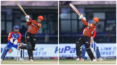 ipl 2024  records take a tumble as srh top order run riot in delhi